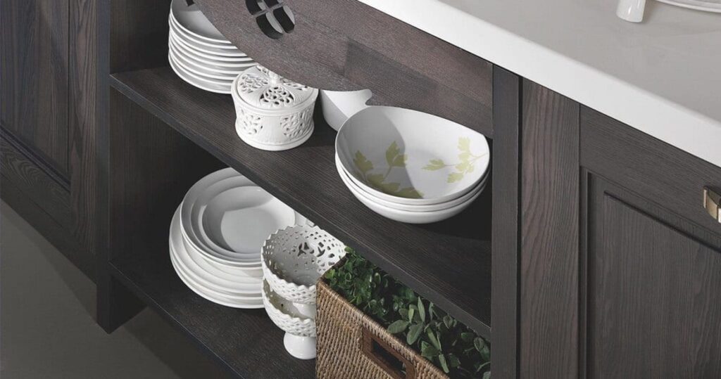 Mondoarredo Cucina componibile classica Mobilturi Aisha in legno massello di frassino