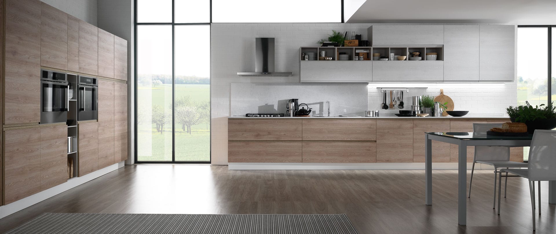 Cucina componibile moderna mobilturi Luna Pet