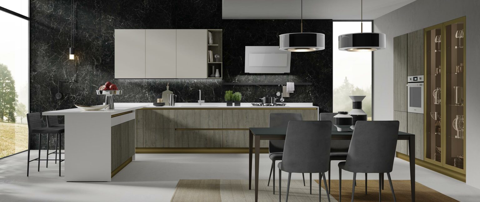 Mondoarredo Cucina componibile moderna nevada mobilturi