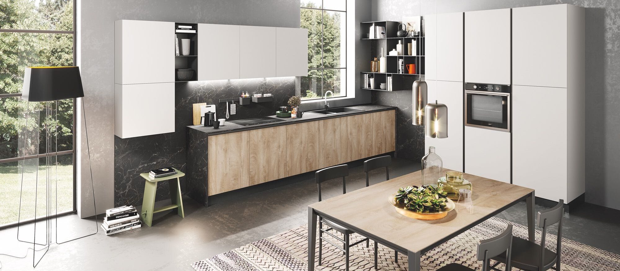 Mondoarredo cucina componibile moderna mobilturi oceano