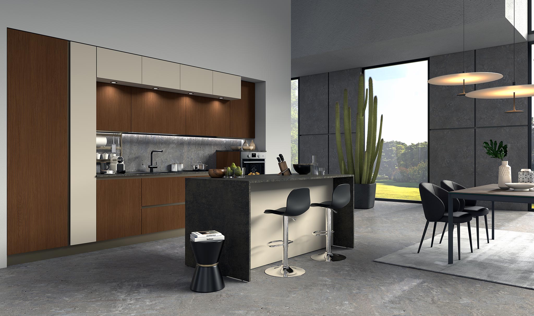Mondoarredo Cucina componibile economica Moderna Mobilturi Pop
