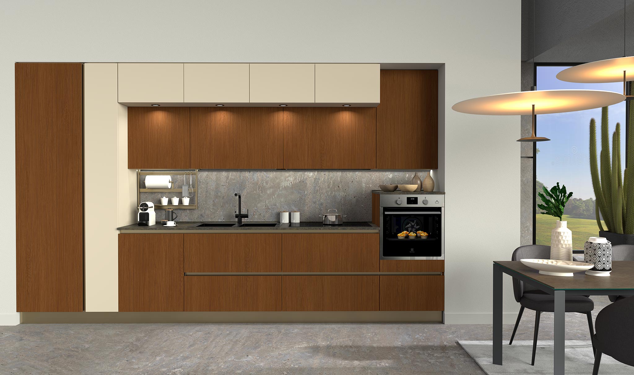 Mondoarredo Cucina componibile economica Moderna Mobilturi Pop