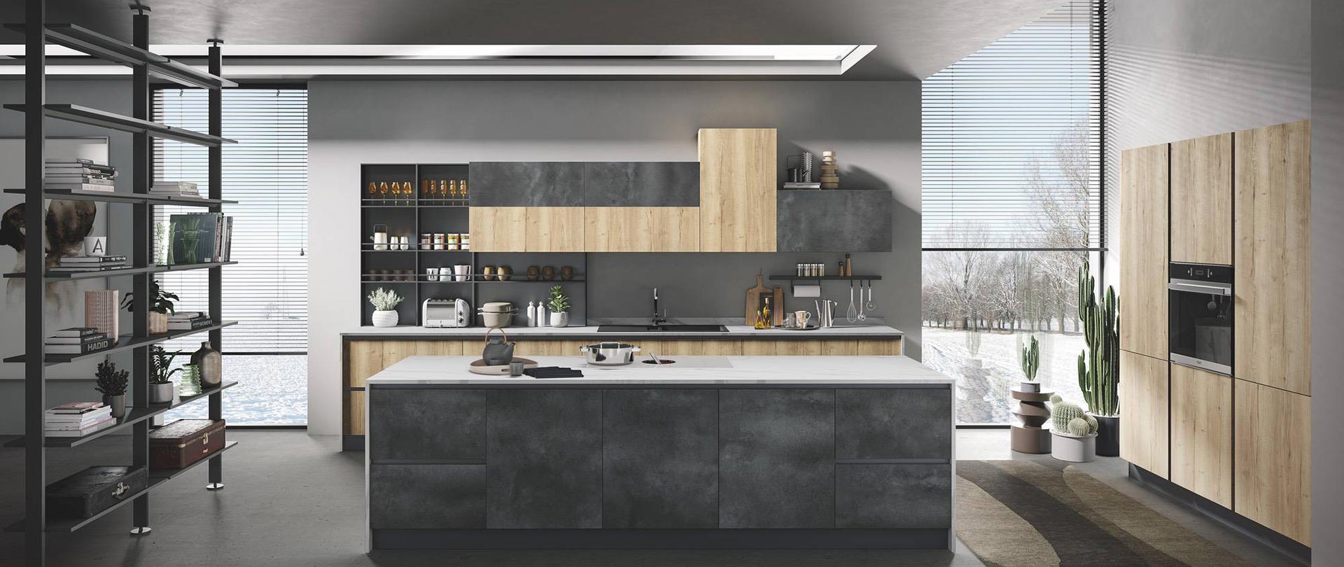 Mondoarredo Cucina componibile moderna Mobilturi Star