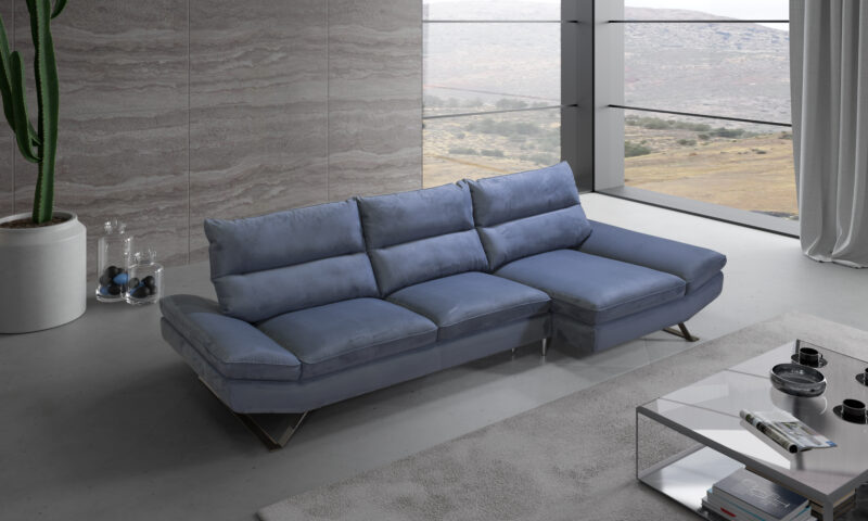 Divano Kant 3 Posti - Angolare con Chaise Longue