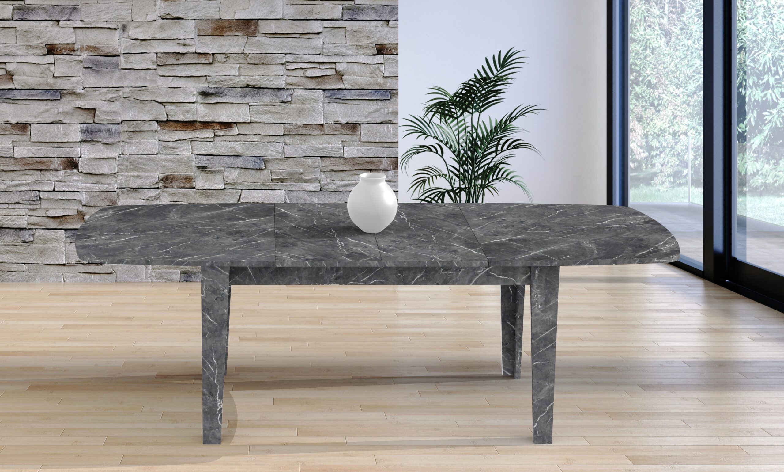 Tavolo Altair 160 - Ovale Allungabile - immagine 2