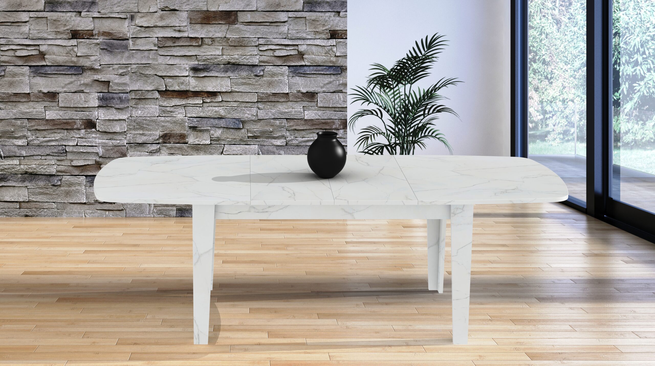 Tavolo Altair 160 - Ovale Allungabile - immagine 6