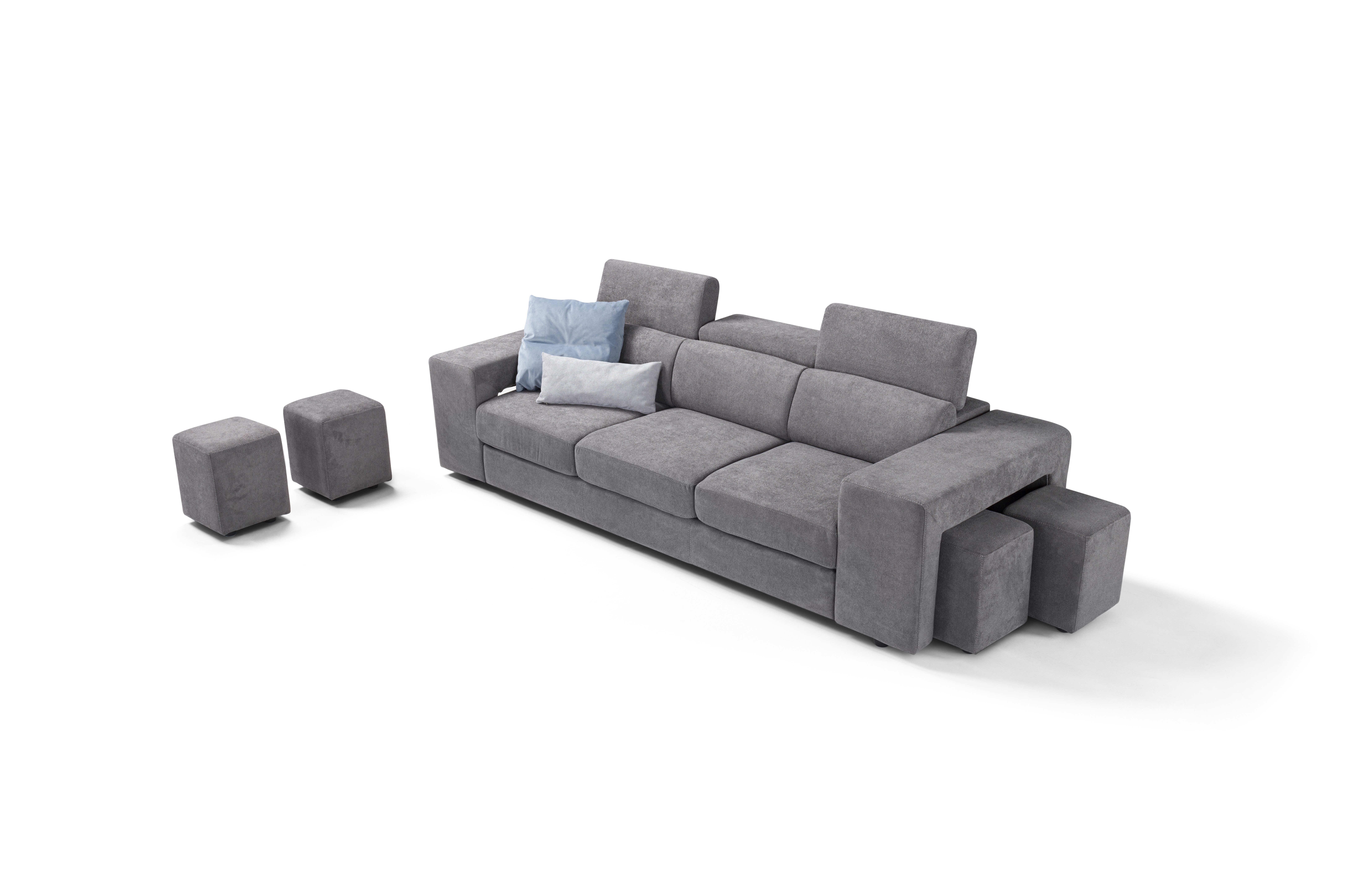 Divano Charlotte 3 Posti - con Letto Estraibile - immagine 3