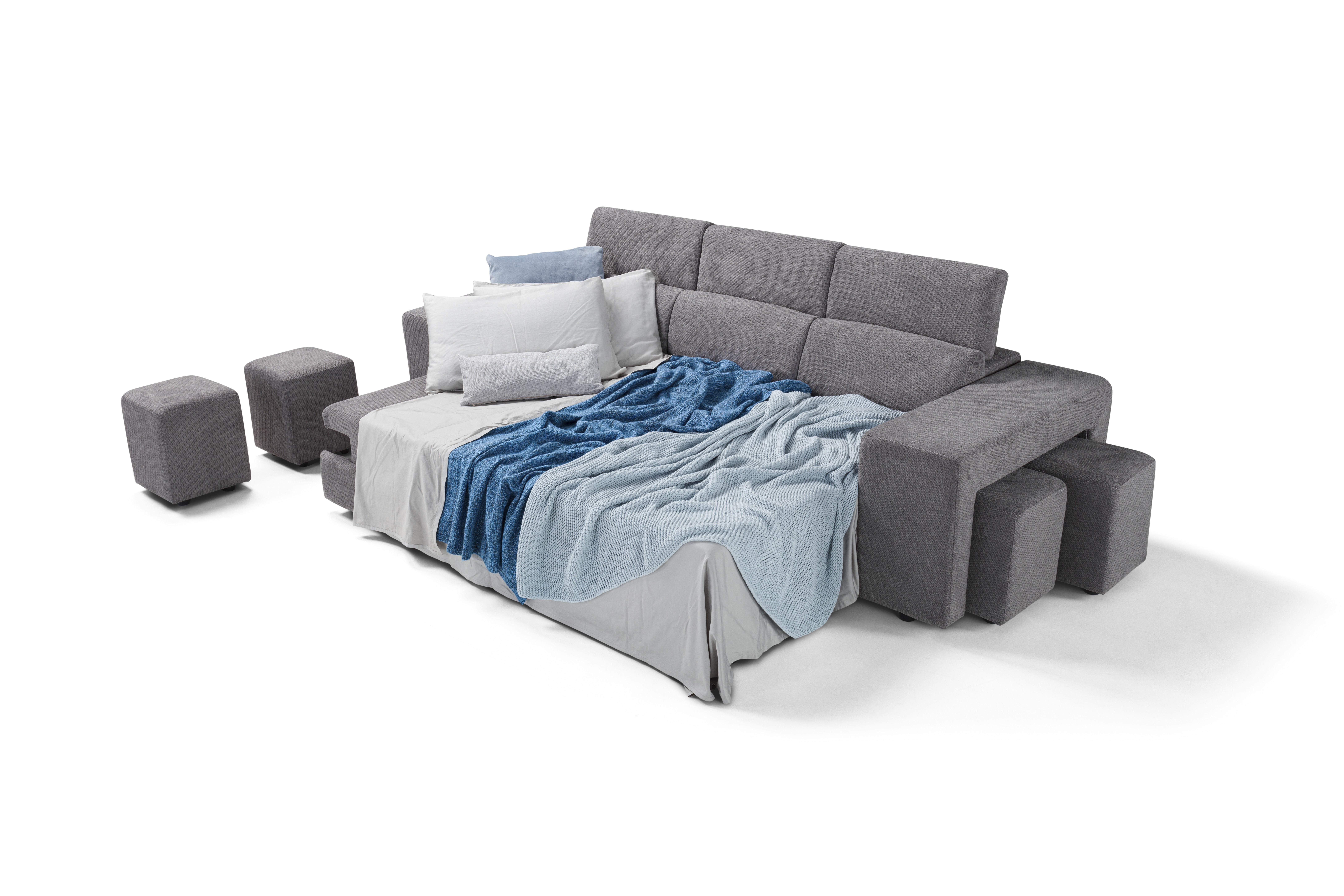 Divano Charlotte 3 Posti - con Letto Estraibile - immagine 2