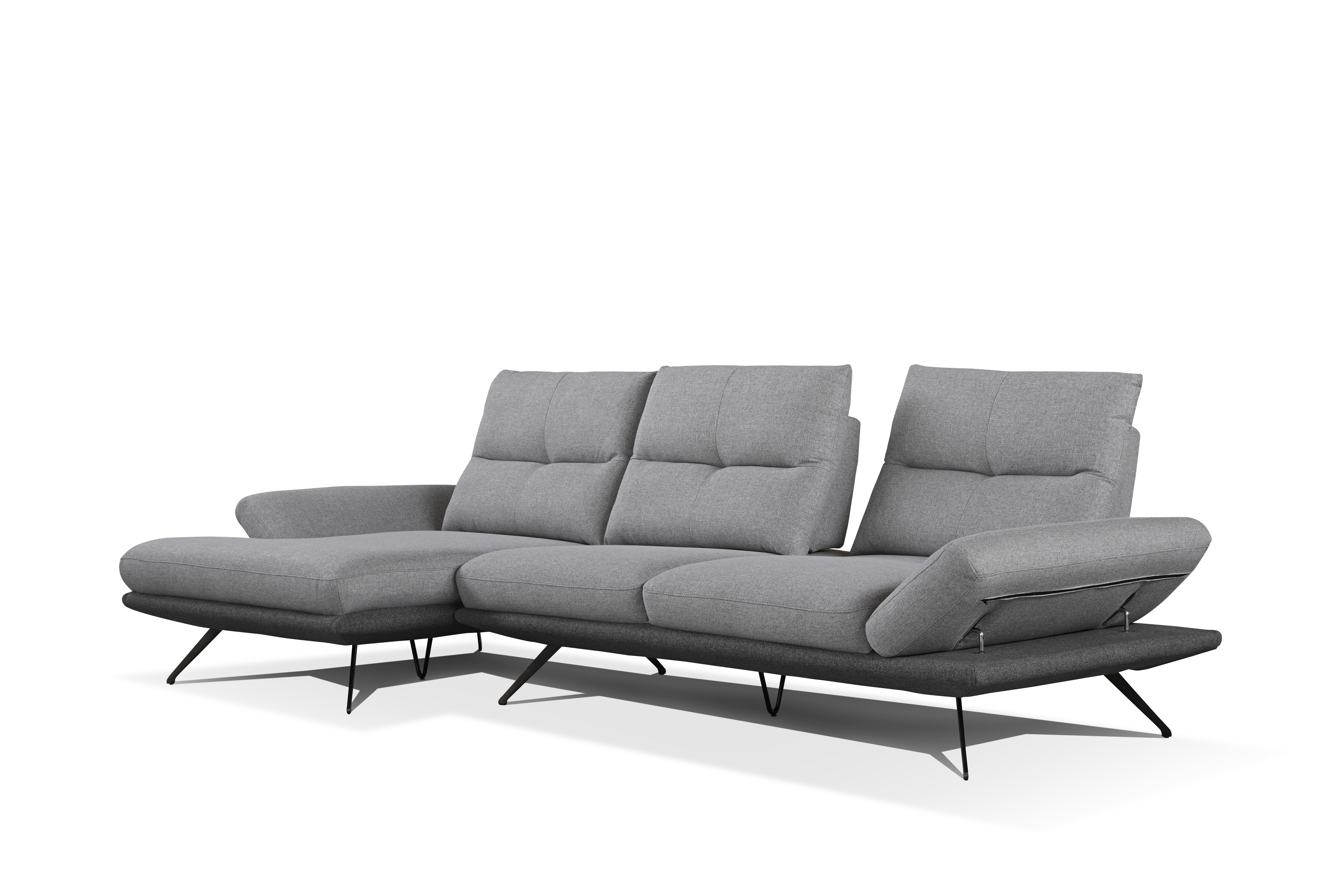 Divano Donato 3 Posti - con Chaise Longue - immagine 4