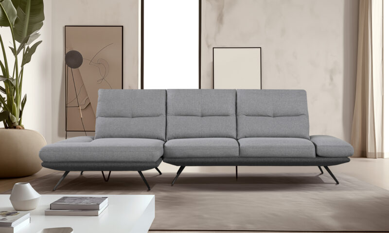 Divano Donato 3 Posti - con Chaise Longue