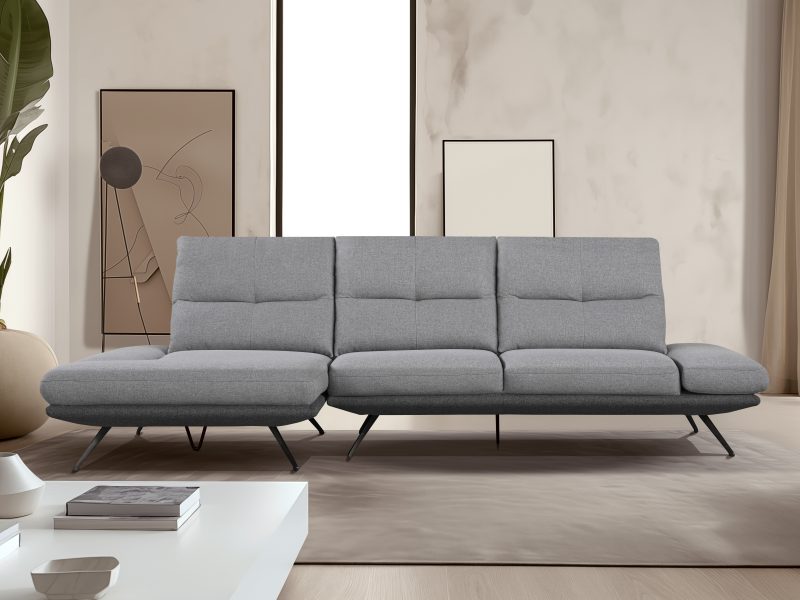 Divano Donato 3 Posti - con Chaise Longue