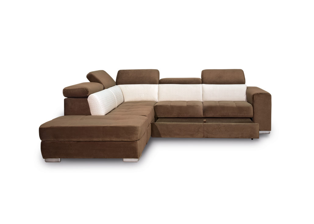 Divano Betulla 3P - Angolare con Letto Estraibile - immagine 2