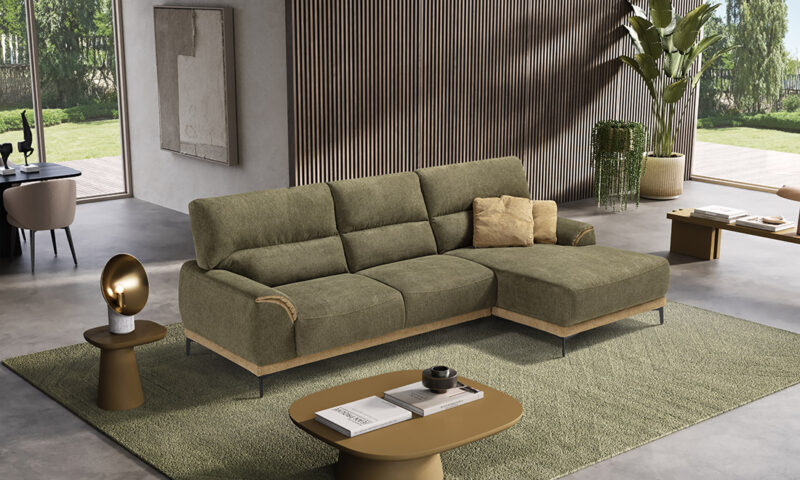 Divano Marsiglia - con Chaise Longue
