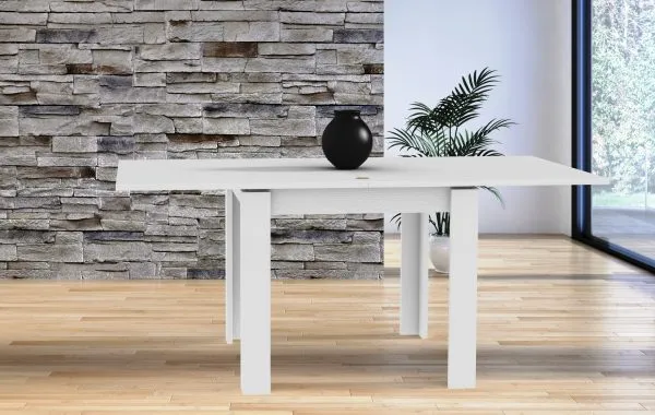 Tavolo Dori - 90x90+90 Libro - immagine 2