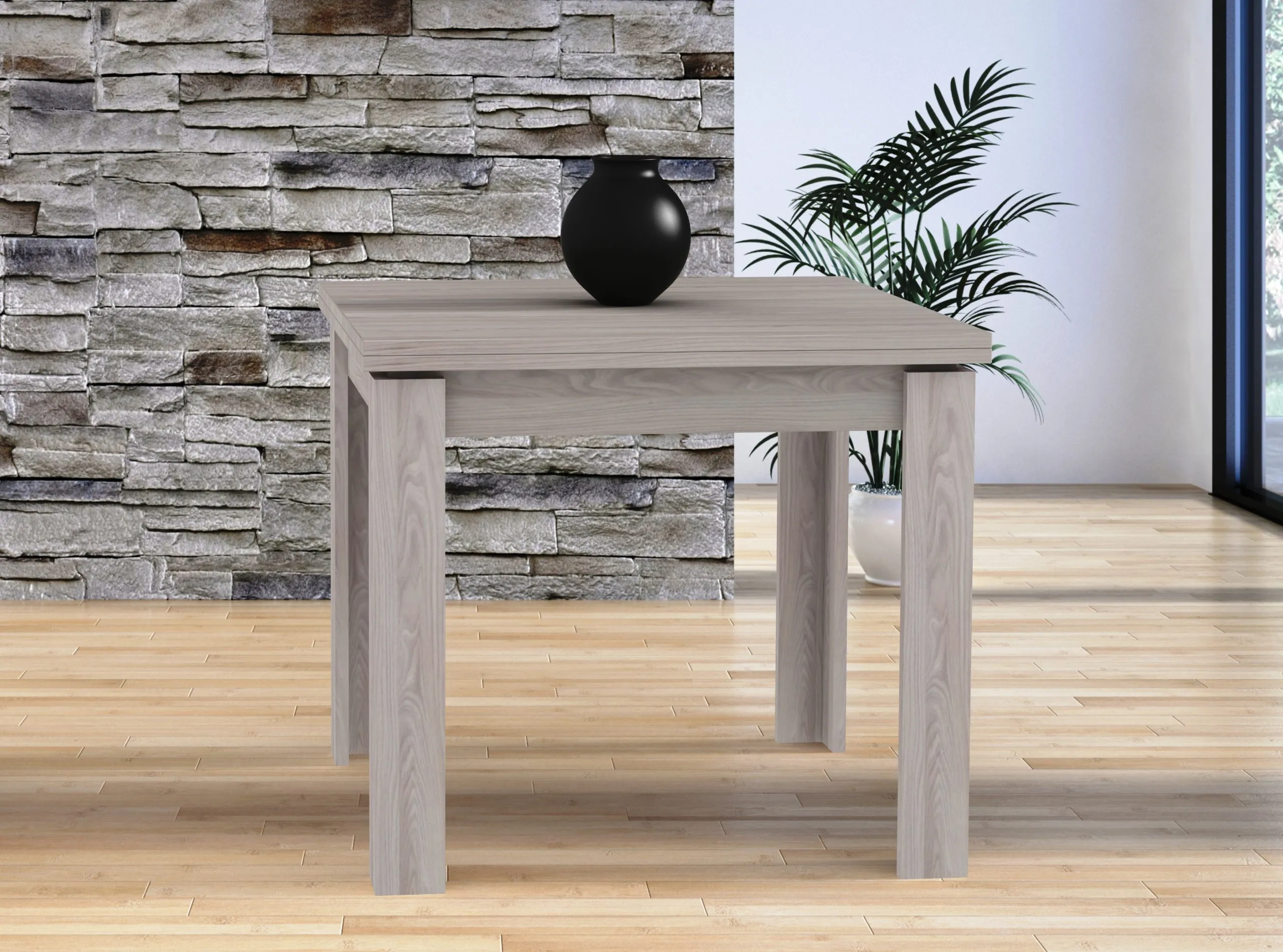 Tavolo Dori - 90x90+90 Libro - immagine 8