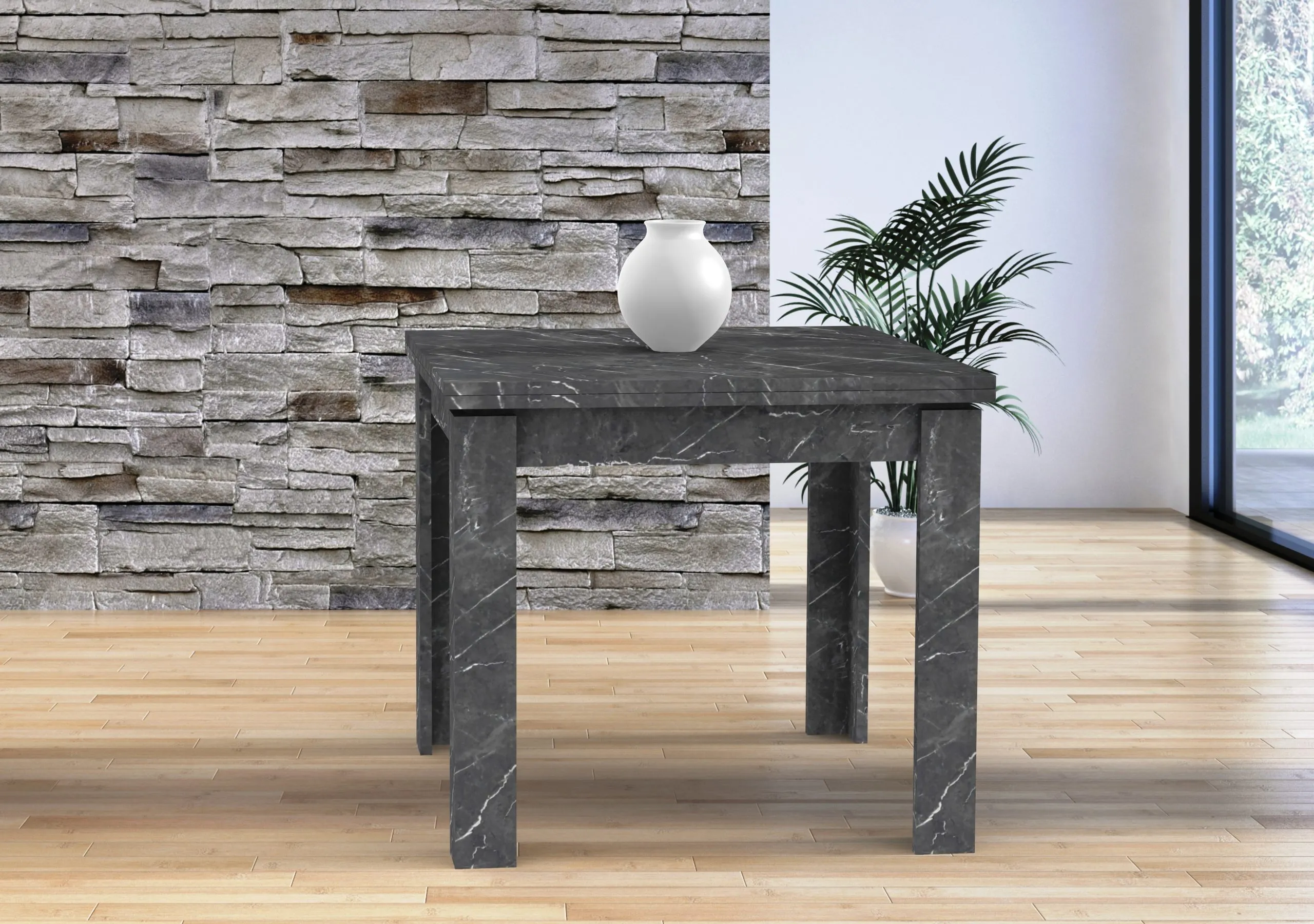 Tavolo Dori - 90x90+90 Libro - immagine 6